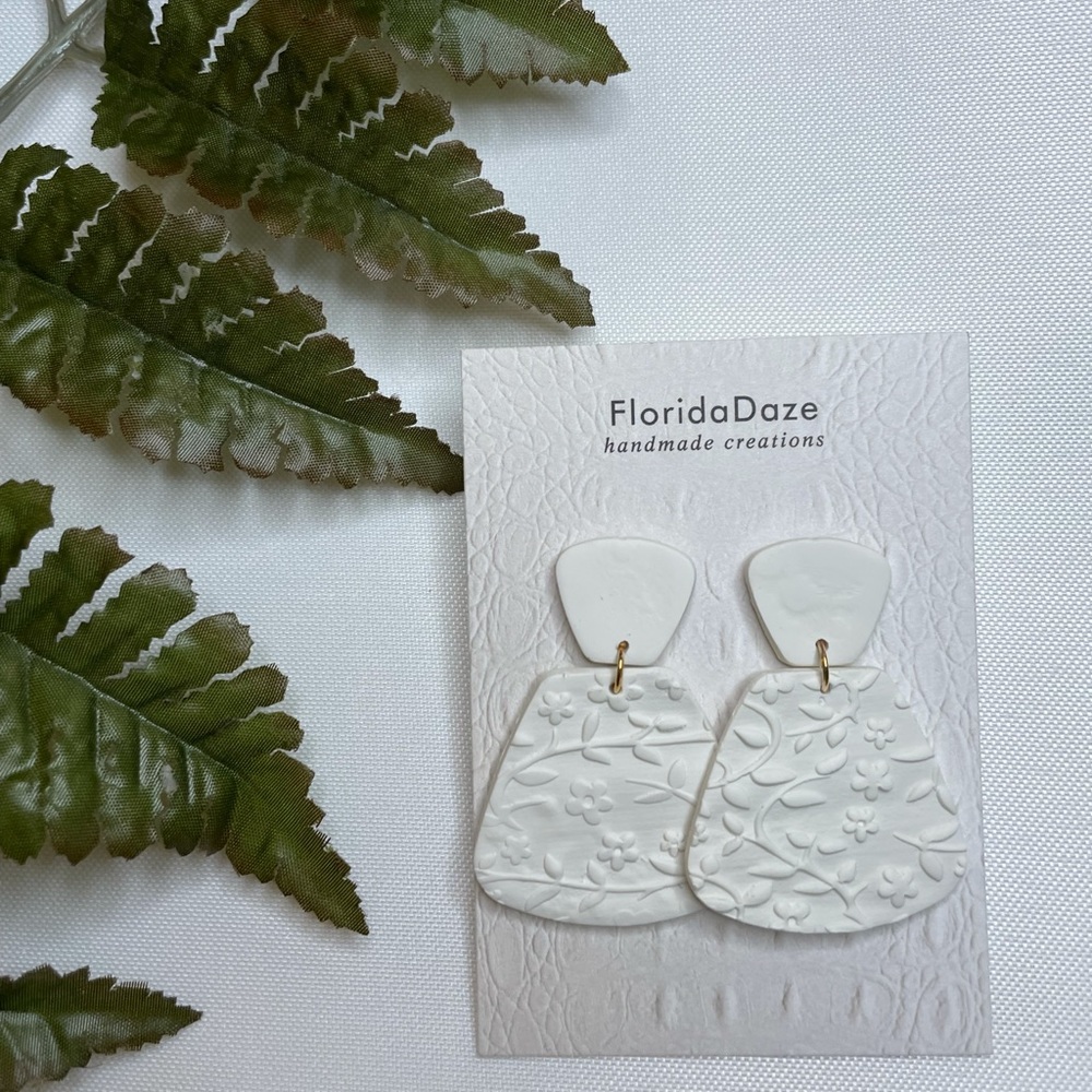 Gum drop Polymer Clay Earrings